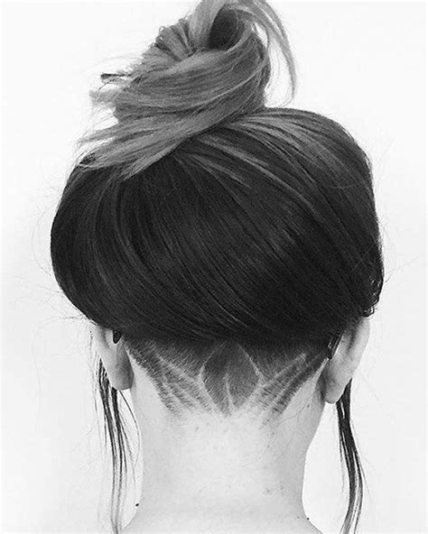 nuque rasée femme|15 idées d’undercut femme